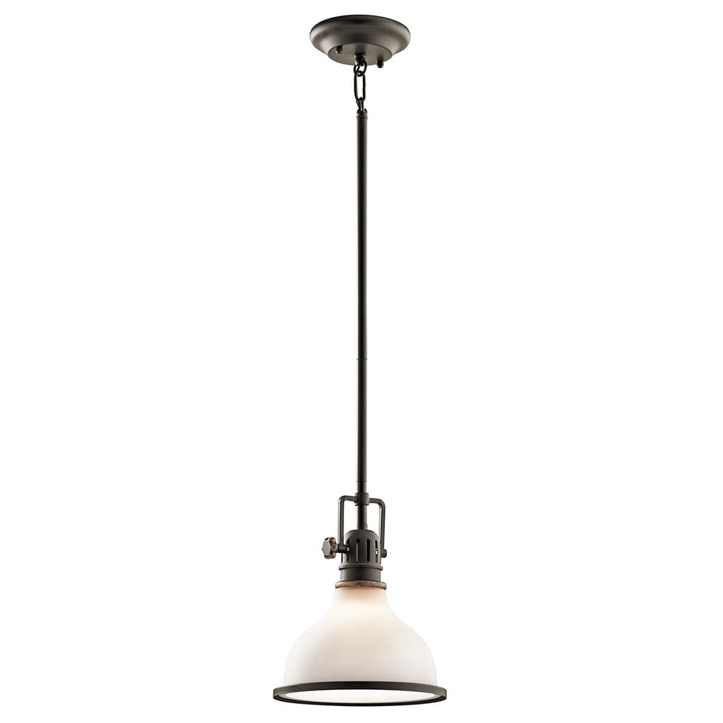 Kichler Lighting Hatteras Bay Collection 1 Light Olde Bronze Mini Pendant