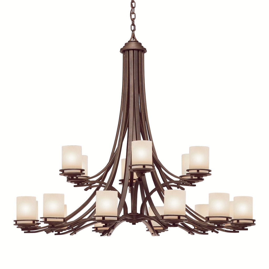 Kichler Lighting Hendrik Collection 18 Light Olde Bronze Chandelier