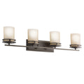 Kichler Lighting Hendrik Collection 4 Light Olde Bronze Bath Vanity Light