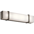 Kichler Lighting Impello Collection 24 Inch Olde Bronze Led Linear Bath Vanity Light