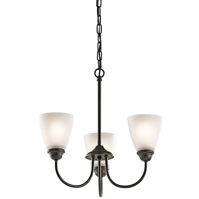 Kichler Lighting Jolie Collection 3 Light Olde Bronze Mini Chandelier