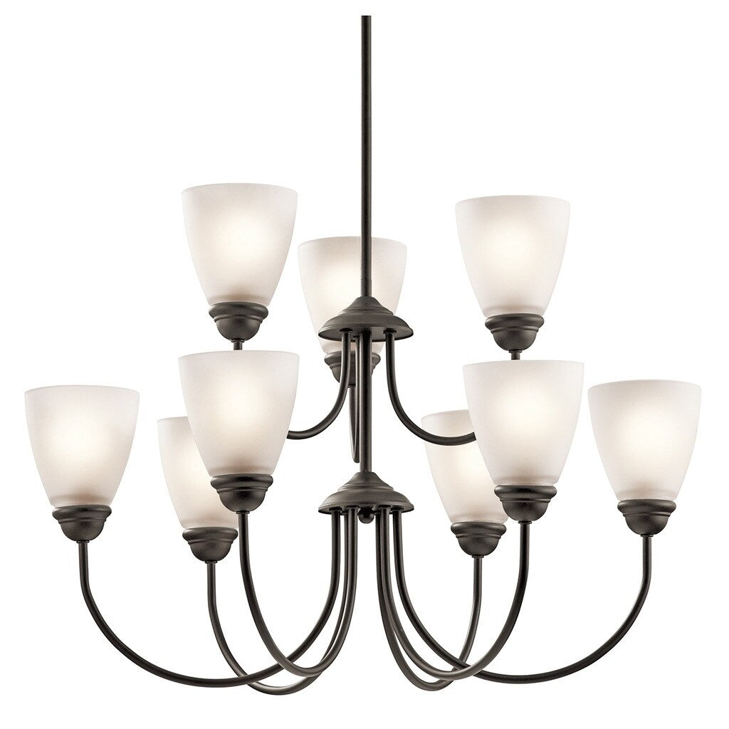 Kichler Lighting Jolie Collection 9 Light Olde Bronze Chandelier Olde Bronze