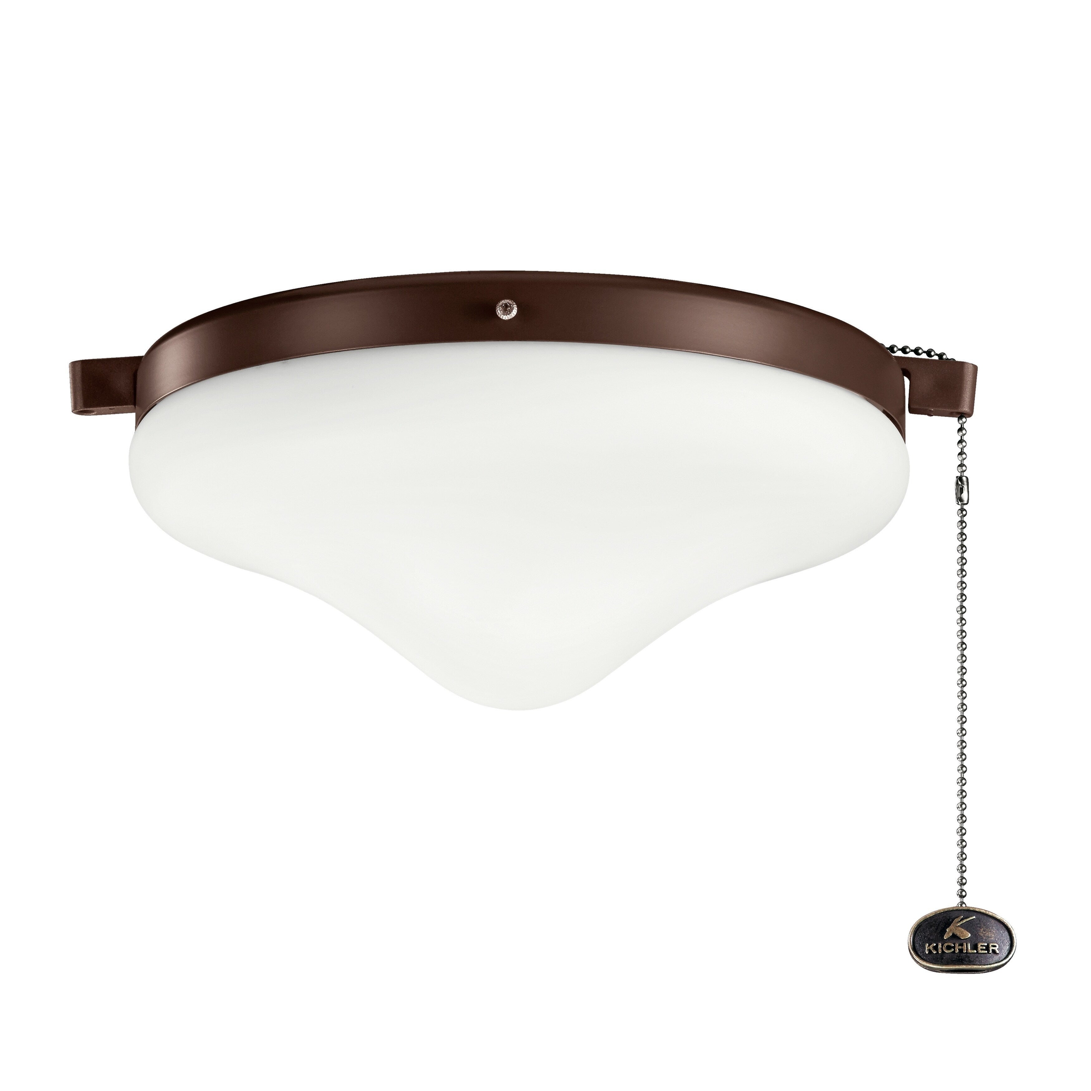 Kichler Lighting Led Outdoor Wet Light Kit Coffee Mocha