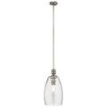 Kichler Lighting Lakum Collection 1 Light Pewter Pendant
