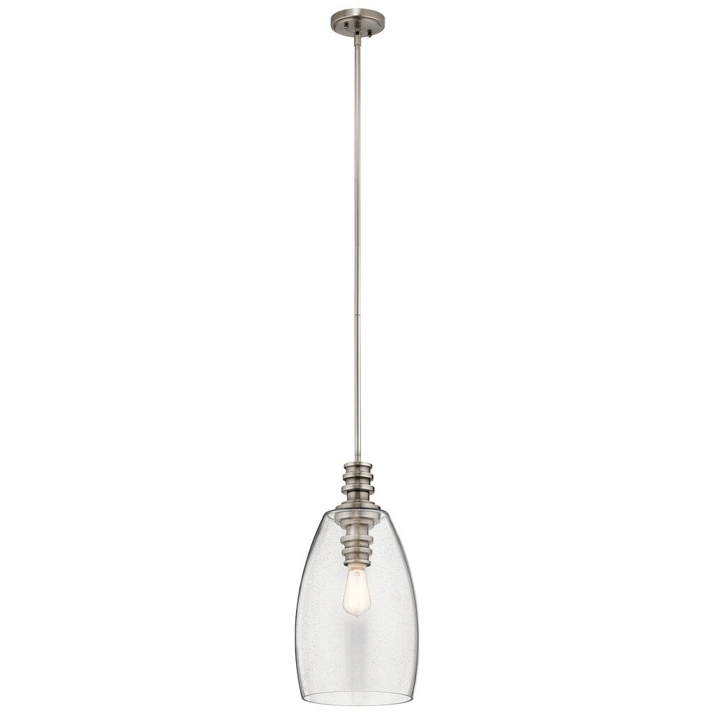 Kichler Lighting Lakum Collection 1 Light Pewter Pendant