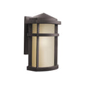 Kichler Lighting Lantana Collection 1 Light Architectural Bronze Outdoor Wall Sconce