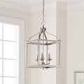 Kichler Lighting Larkin Collection 3 Light Brushed Nickel Pendant