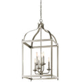 Kichler Lighting Larkin Collection 6 Light Brushed Nickel Foyer Chandelier N A