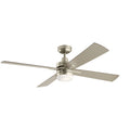 Kichler Lighting Lija Collection 52 Inch Led Fan Brushed Nickel