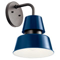 Kichler Lighting Lozano 1 Light Outdoor Wall Light Catalina Blue