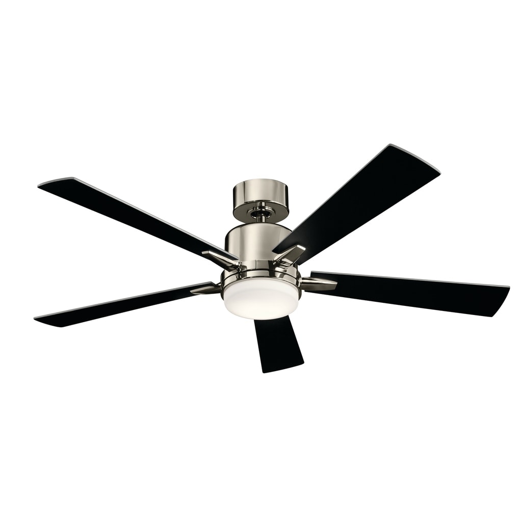 Kichler Lighting Lucian Collection 52 Inch Polished Nickel Led Ceiling Fan