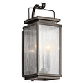 Kichler Lighting Manningham Collection 2 Light Olde Bronze Outdoor Wall Sconce