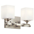 Kichler Lighting Marette 2 Light Vanity Light Brushed Nickel