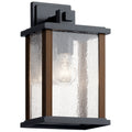 Kichler Lighting Marimount 1 Light Outdoor Wall Light Black