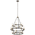 Kichler Lighting Mathias 21 Light 3 Tier Chandelier Olde Bronze