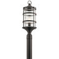 Kichler Lighting Mill Lane Collection 1 Light Anvil Iron Outdoor Post Mount