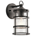 Kichler Lighting Mill Lane Collection 1 Light Anvil Iron Outdoor Wall Lantern