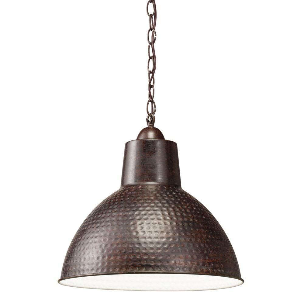 Kichler Lighting Missoula Collection 1 Light Bronze Pendant