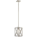 Kichler Lighting Moorgate Distress Antique White 1 Light Mini Pendant