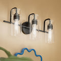 Kichler Lighting Niccol Bathroom Vanity Light With Clear Glass