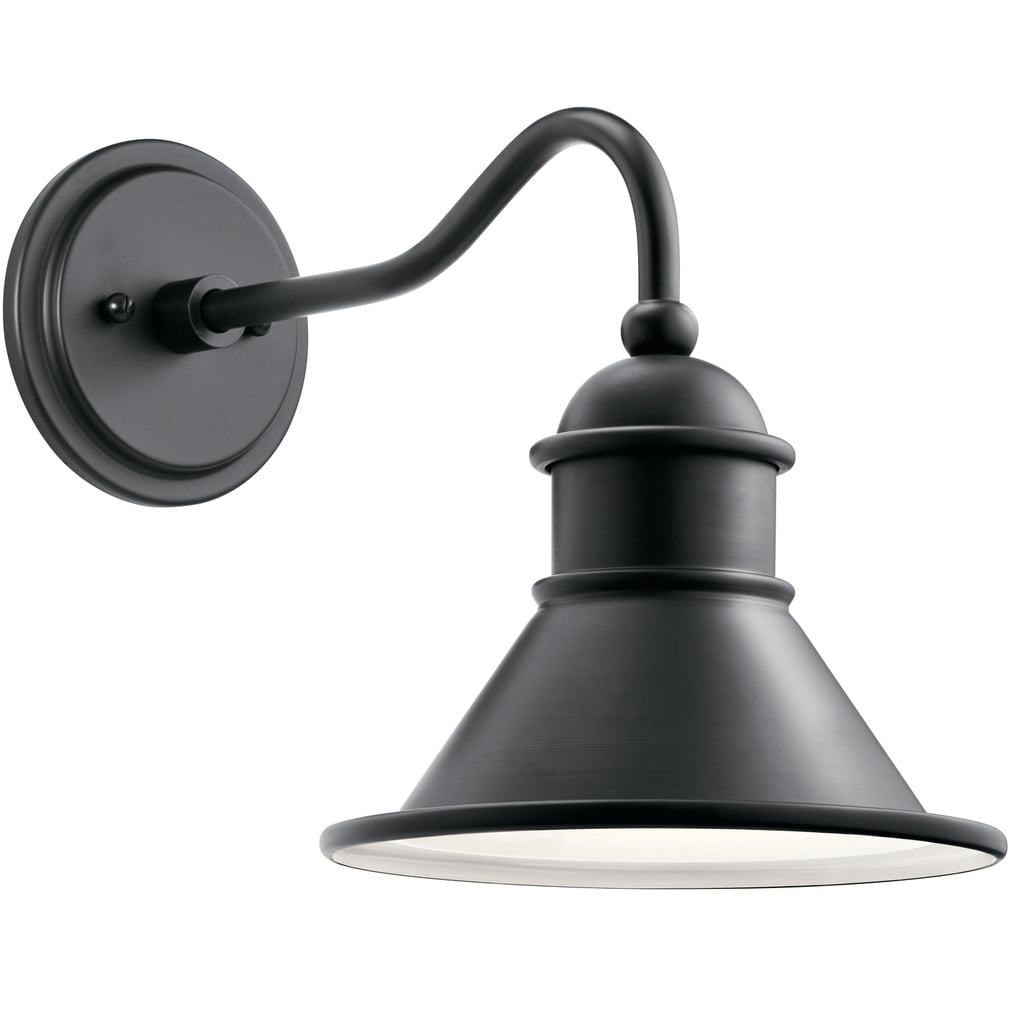 Kichler Lighting Northland 1 Light Black Outdoor Wall Sconce