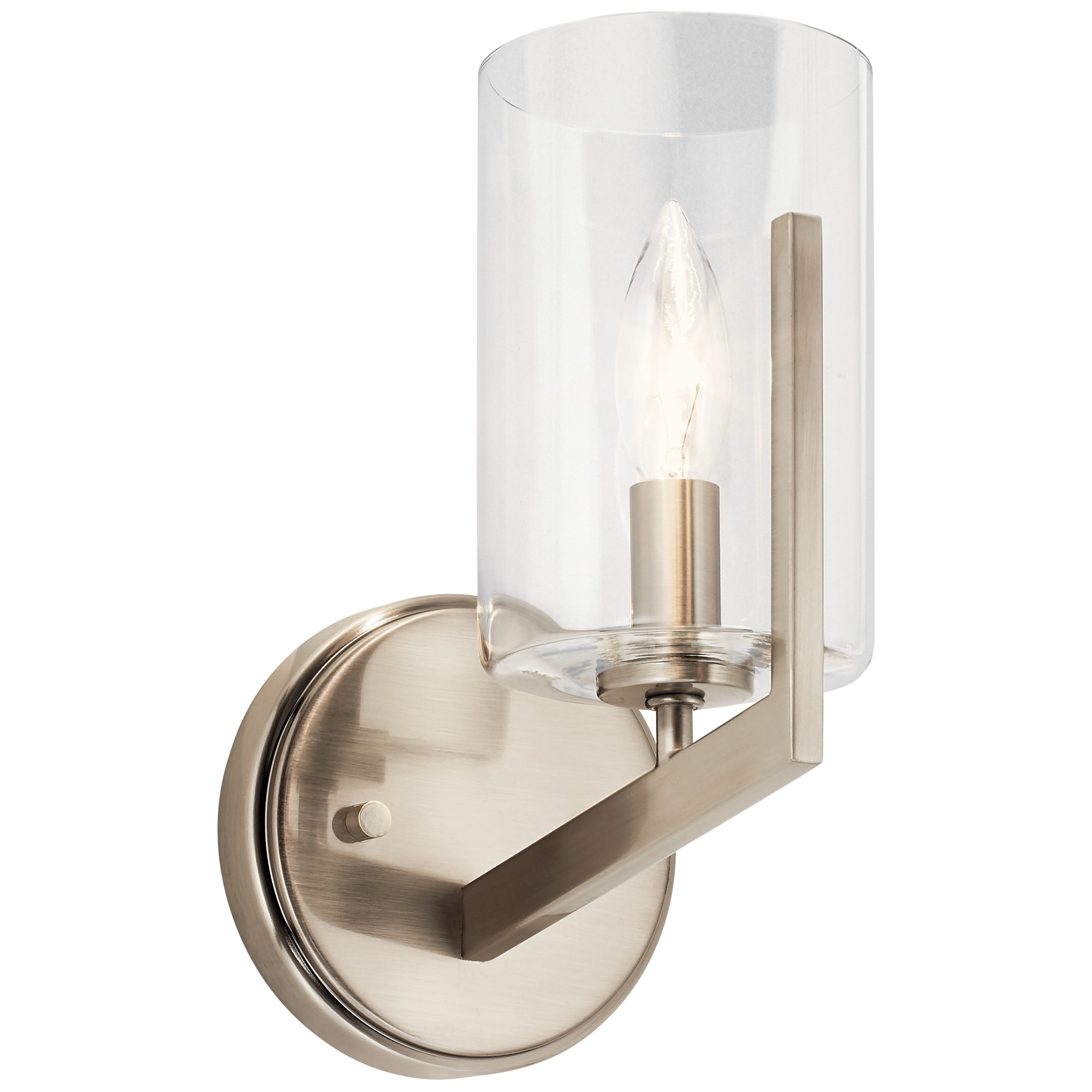Kichler Lighting Nye 1 Light Wall Sconce Classic Pewter