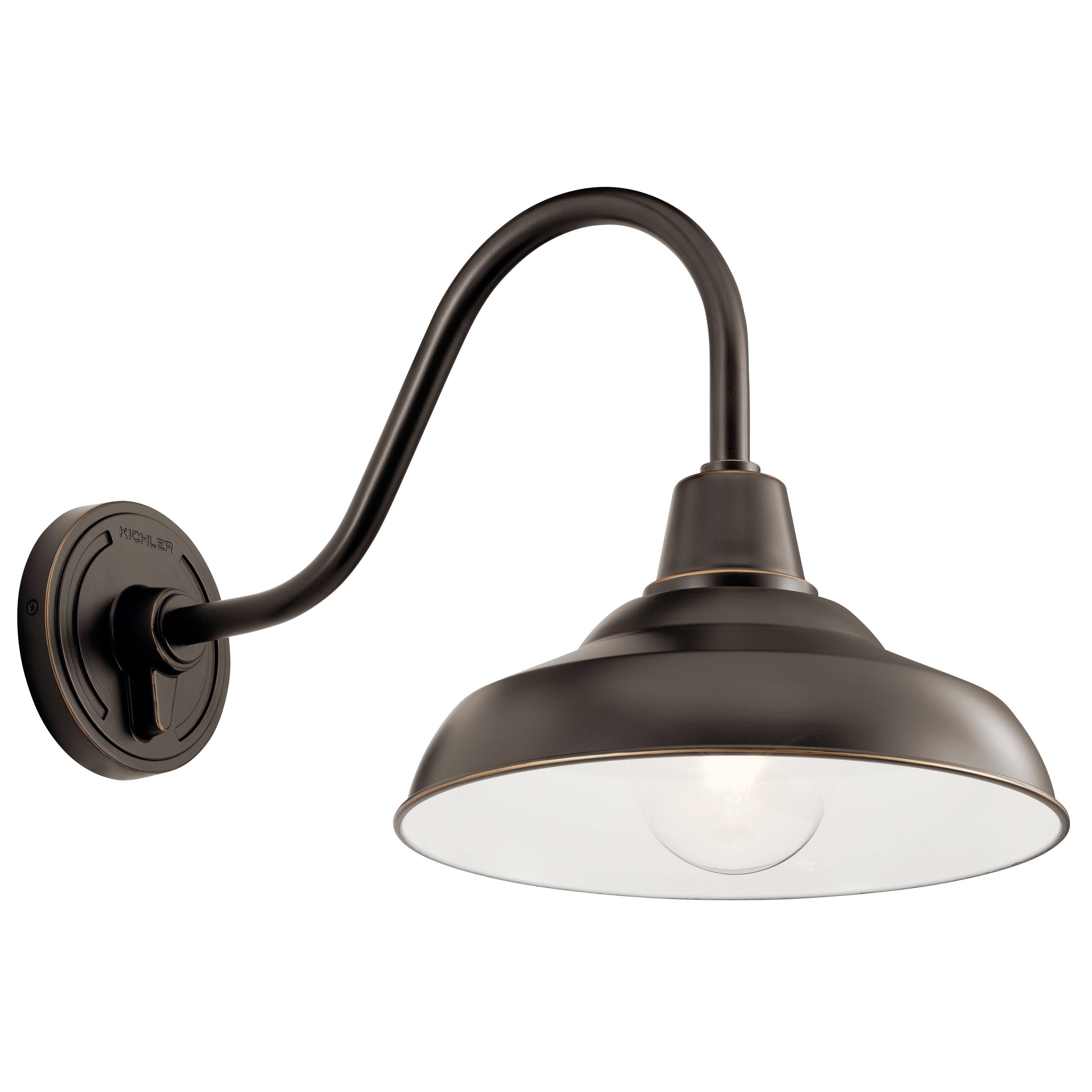 Kichler Lighting Pier 1 Light Outdoor Wall Light Olde Bronze Olde Bronze