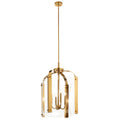 Kichler Lighting Pytel 4 Light Large Foyer Pendant Fox Gold