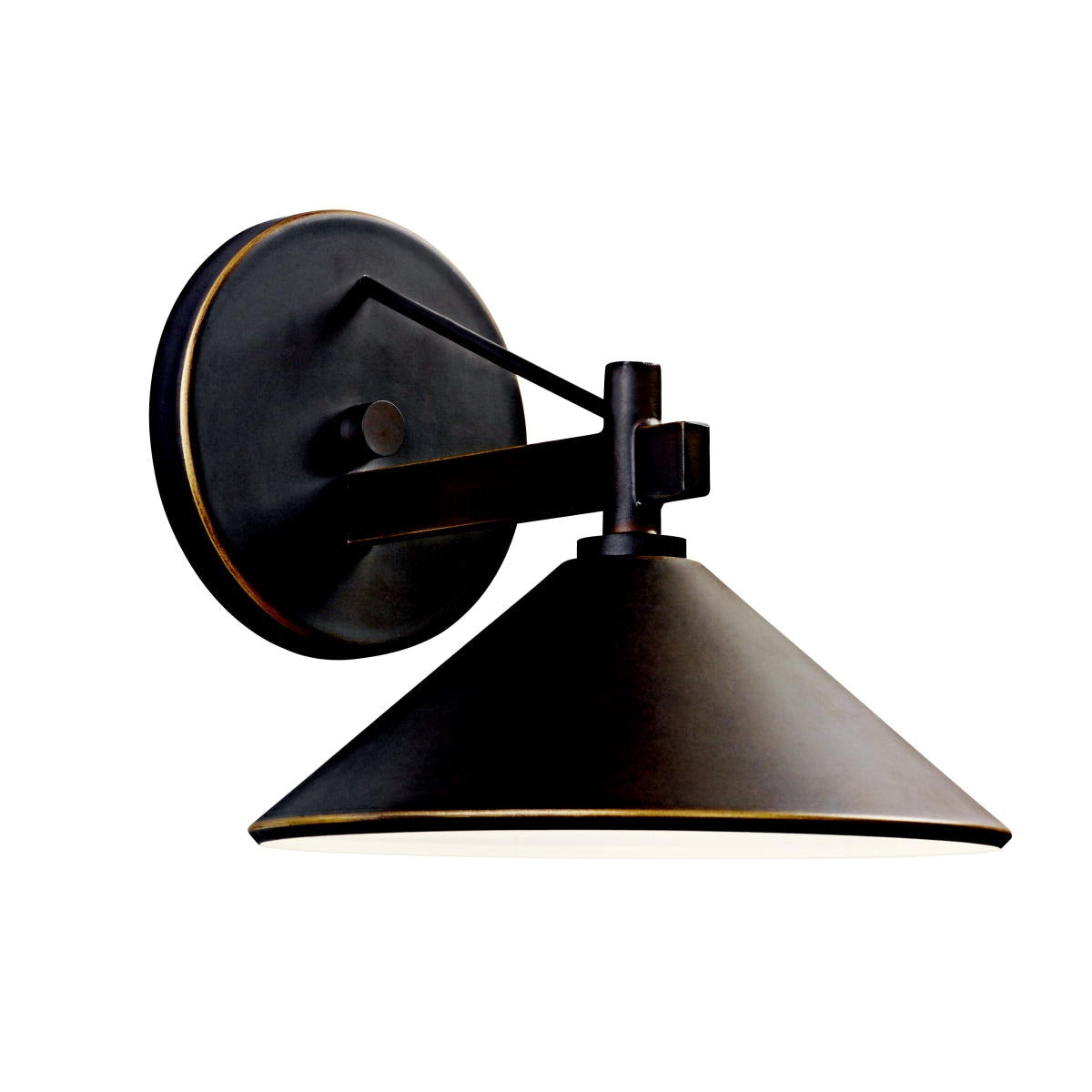 Kichler Lighting Ripley Collection 1 Light Olde Bronze Indoor Outdoor Wall Sconce