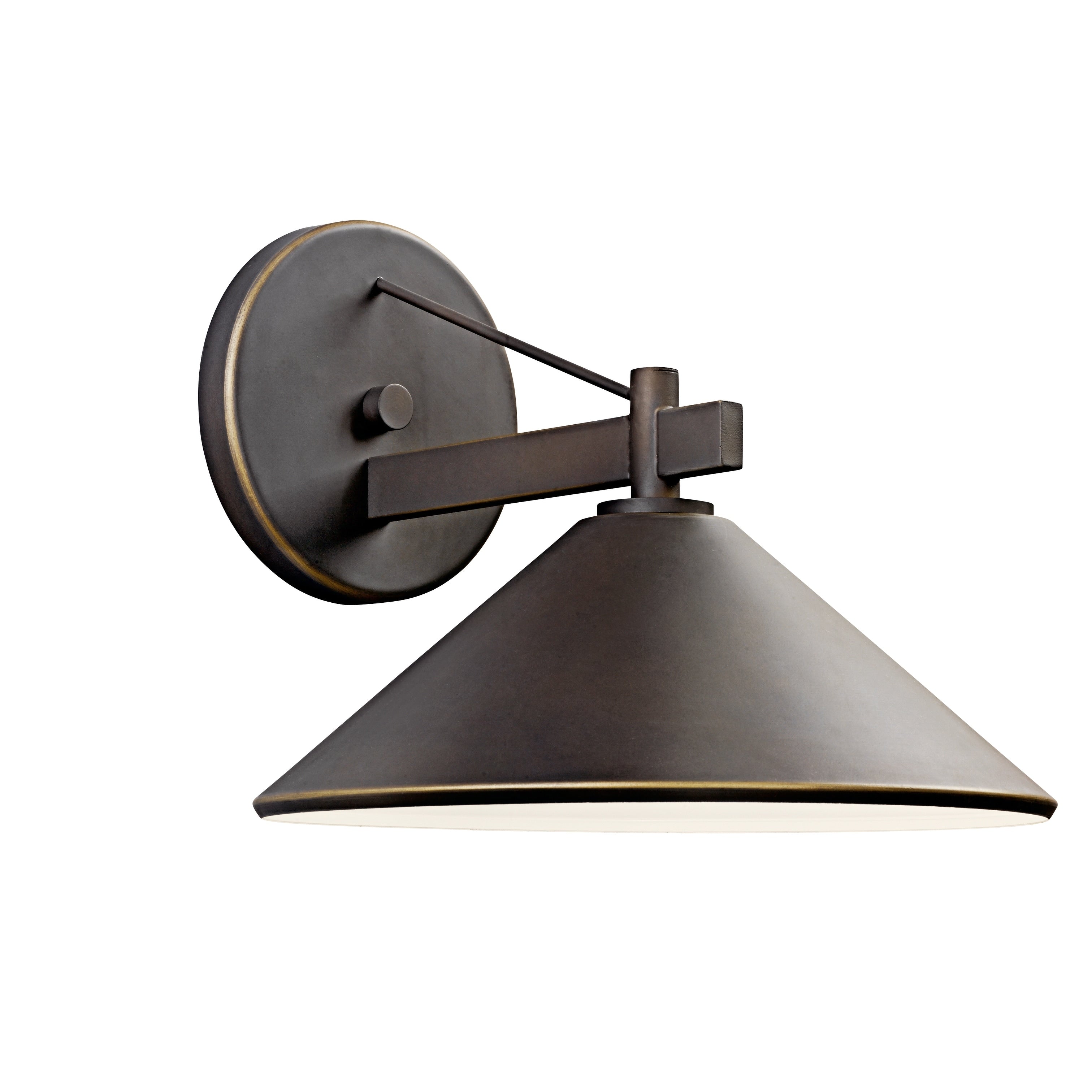 Kichler Lighting Ripley Collection 1 Light Olde Bronze Outdoor Wall Lantern