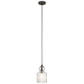 Kichler Lighting Riviera Collection 1 Light Olde Bronze Mini Pendant