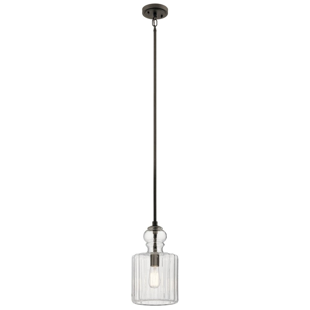 Kichler Lighting Riviera Collection 1 Light Olde Bronze Pendant
