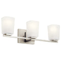 Kichler Lighting Roehm 3 Light Vanity Light Brushed Nickel