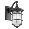 Kichler Lighting Royal Marine Collection 1 Light Distressed Black Outdoor Wall Lantern