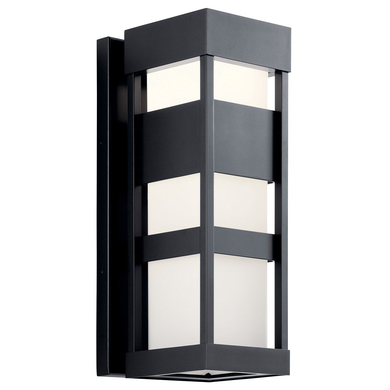 Kichler Lighting Ryler Outdoor Led Wall Light Black