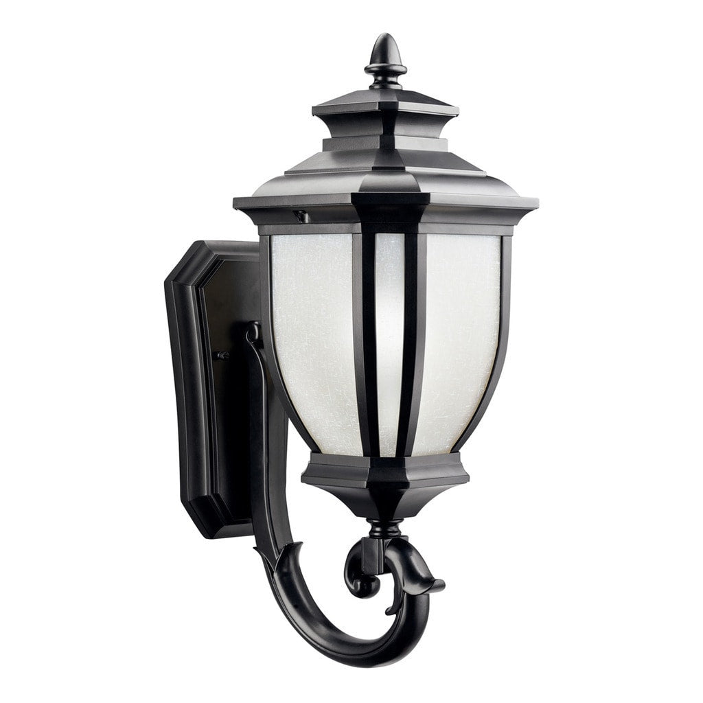 Kichler Lighting Salisbury Collection 1 Light Black Outdoor Wall Lantern