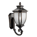 Kichler Lighting Salisbury Collection 1 Light Rubbed Bronze Outdoor Wall Lantern