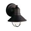 Kichler Lighting Seaside Collection 1 Light Black Outdoor Wall Sconce