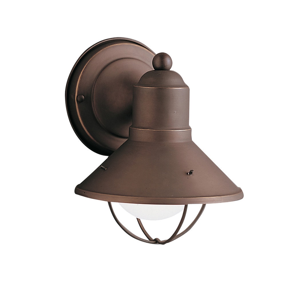 Kichler Lighting Seaside Collection 1 Light Olde Bronze Outdoor Wall Sconce