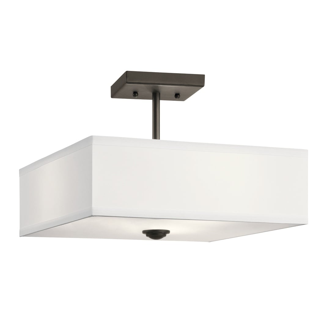 Porch Den Roselawn 3 Light Olde Bronze Semi Flush Mount