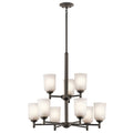 Copper Grove Stenness 9 Light Olde Bronze Chandelier