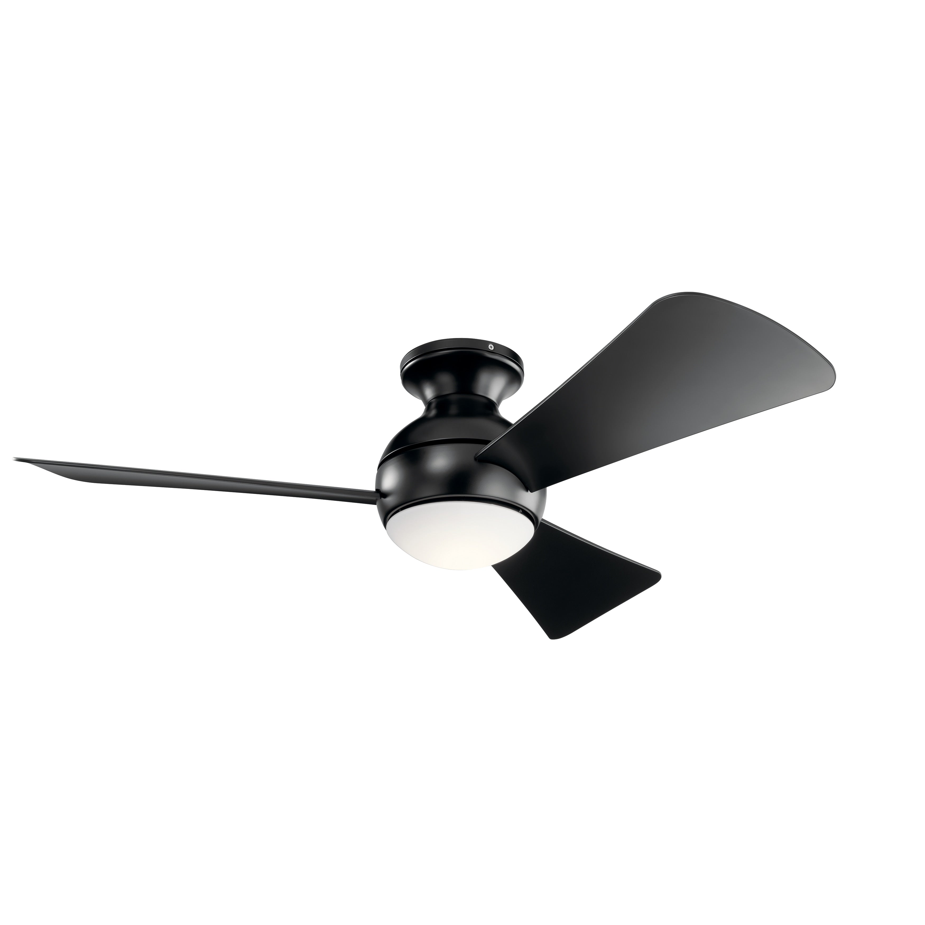 Kichler Lighting Sola 44 Inch Led Ceiling Fan Satin Black