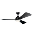 Kichler Lighting Sola 54 Inch Led Ceiling Fan Satin Black