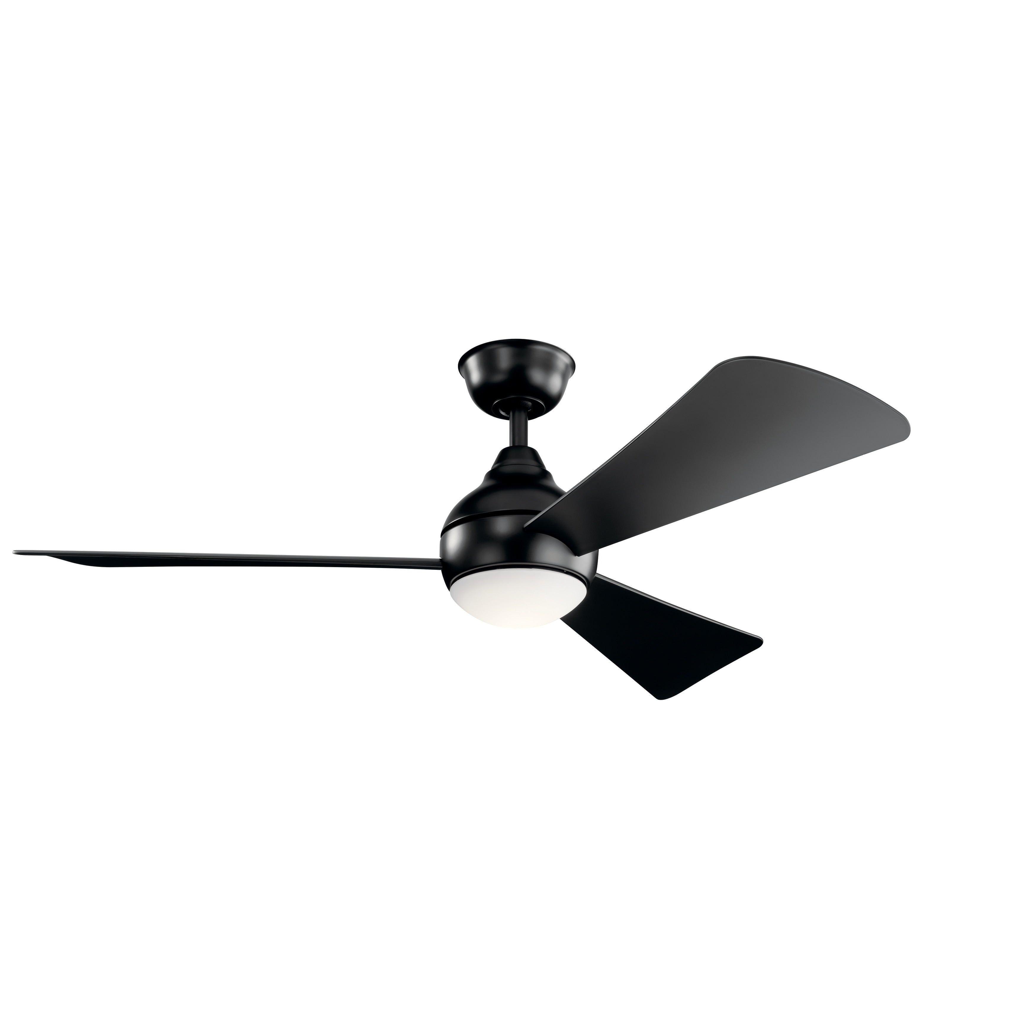 Kichler Lighting Sola 54 Inch Led Ceiling Fan Satin Black