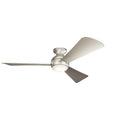 Kichler Lighting Sola Collection 54 Inch Brushed Nickel Led Ceiling Fan