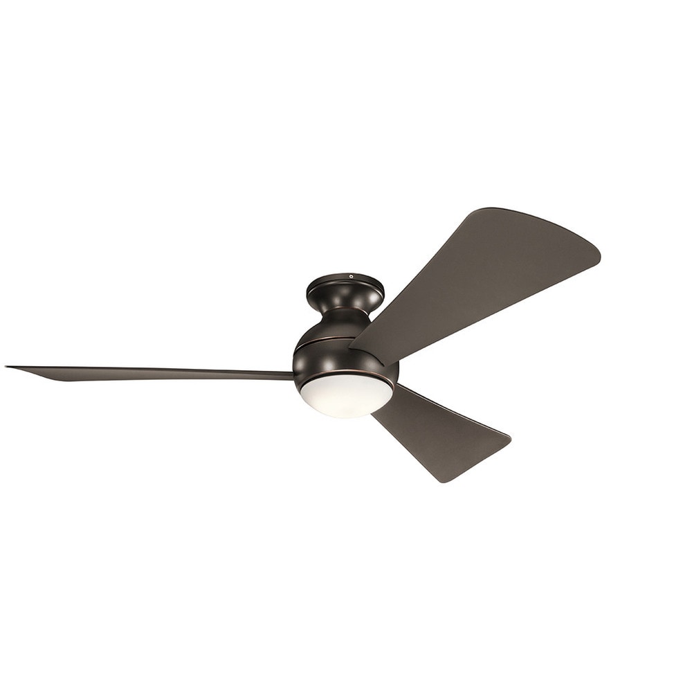 Kichler Lighting Sola Collection 54 Inch Olde Bronze Led Ceiling Fan