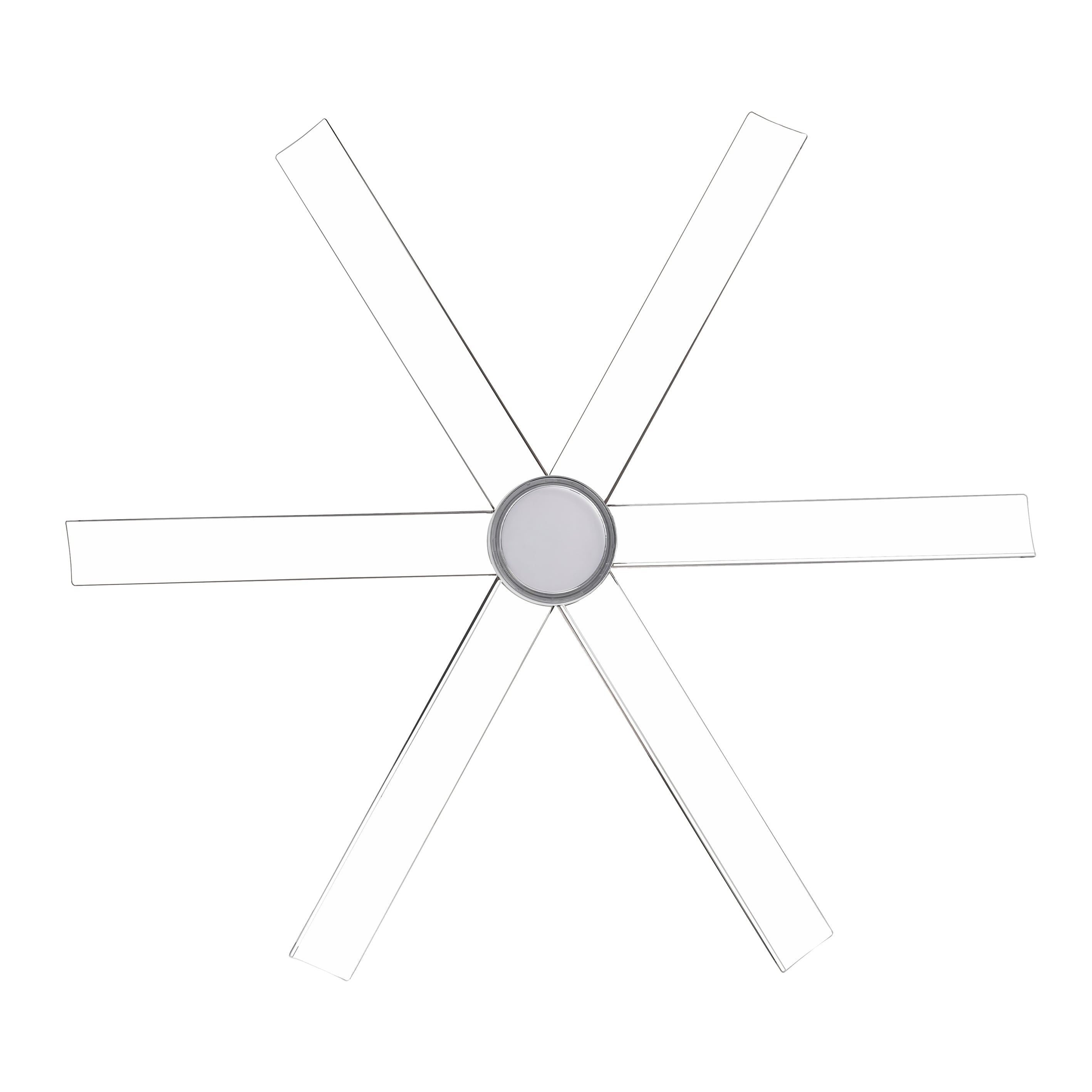 Kichler Lighting Solen 6 Blade 65 Inch Ceiling Fan Translucent Blade Set 30