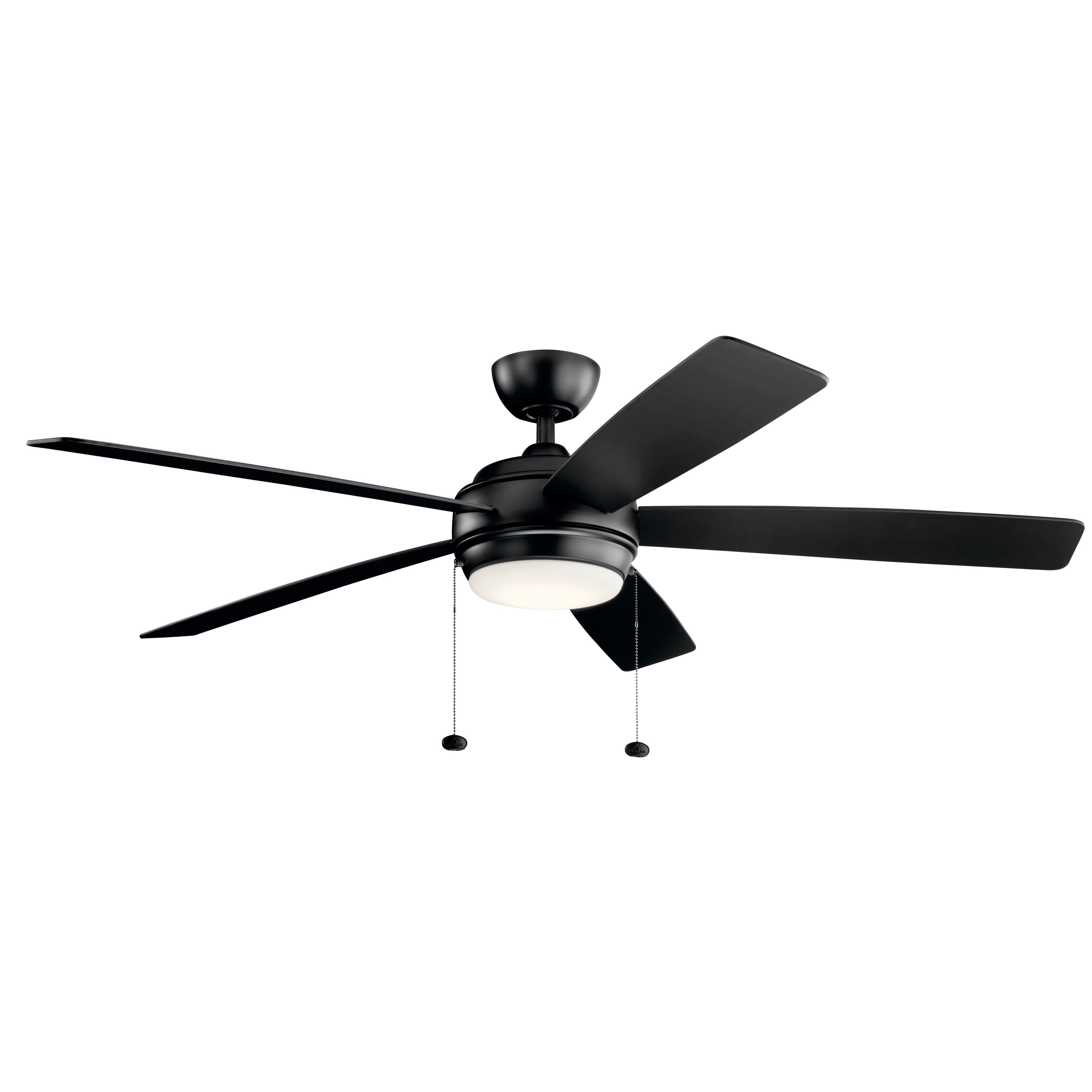 Kichler Lighting Starkk 60 Inch Led Ceiling Fan Satin Black