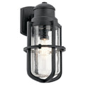 Kichler Lighting Suri Collection 1 Light Black Outdoor Wall Sconce