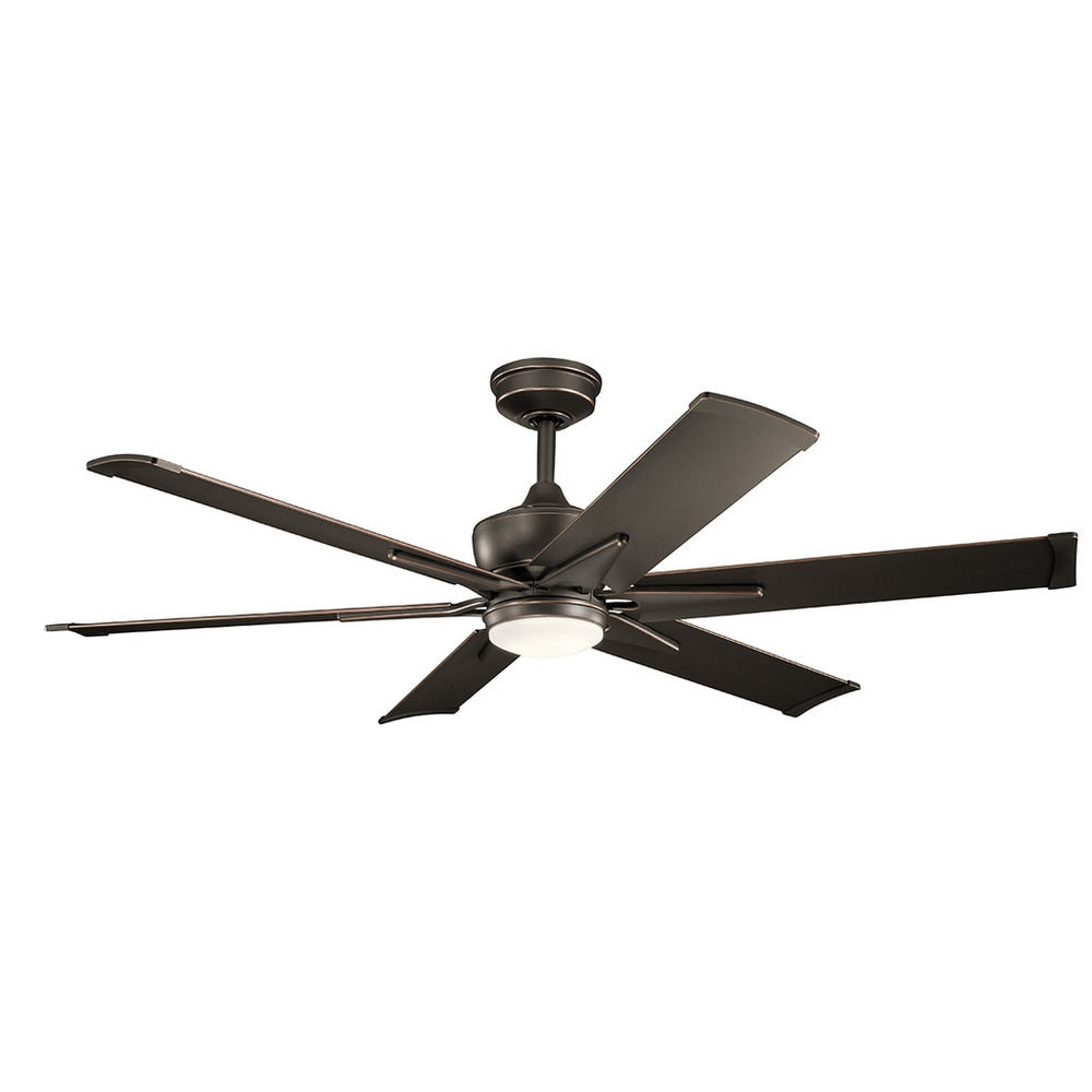 Kichler Lighting Szeplo Patio Collection 60 Inch Olde Bronze Led Ceiling Fan